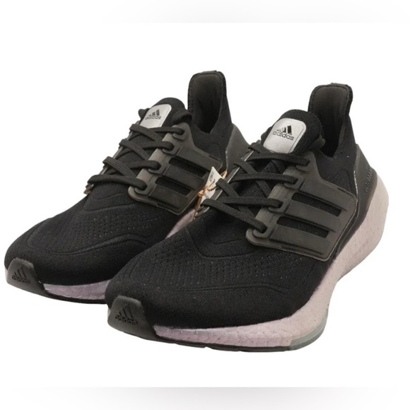 Adidas Black and Gray Athletic Sneakers